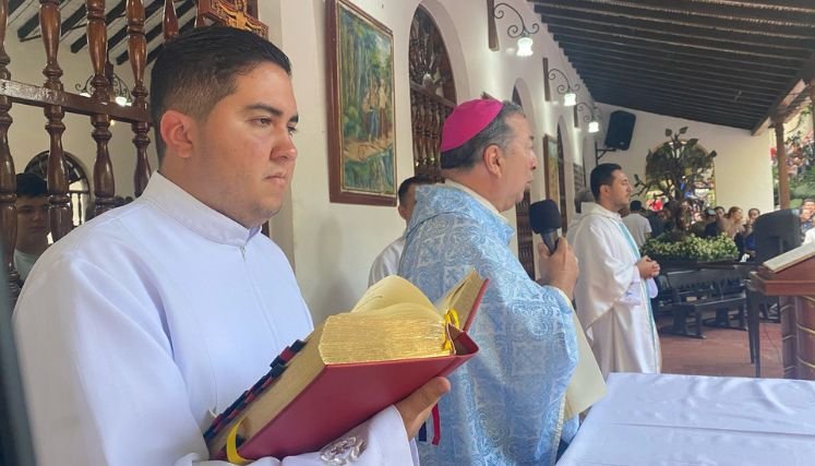 Peregrinos claman a la virgen de la Torcoroma por la paz del Catatumbo.