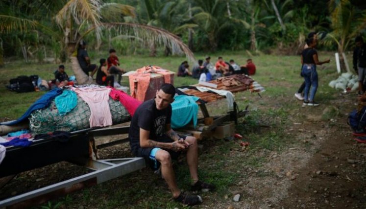 El paso entre Panamá y Colombia es lo más caro de todo el viaje desde México hasta Venezuela. / Foto redes sociales