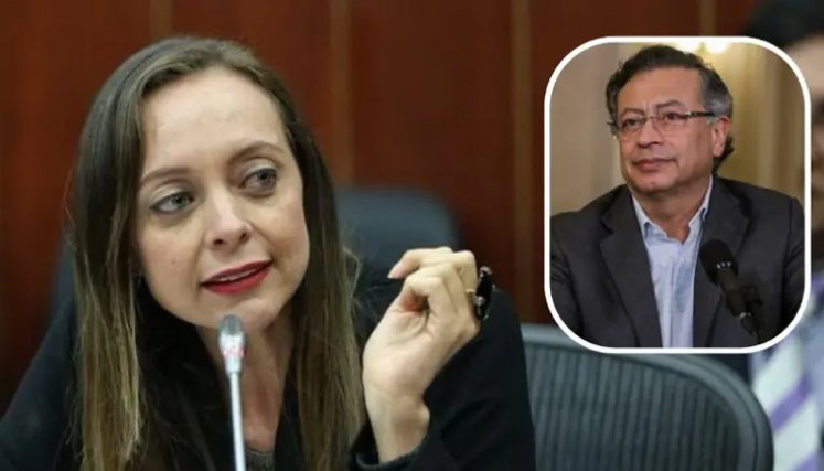 Senadora Ana Paola Agudelo contra Petro