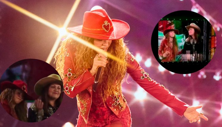 Shakira y Liliana Melgar. Foto cortesía