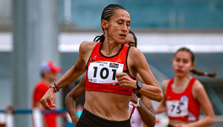 Yajaira Rubio, atleta de Norte de Santander. 