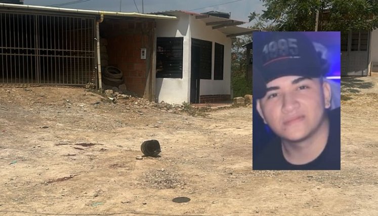 La víctima portaba un arma de fuego que, al parecer, fue accionada en contra del homicida.