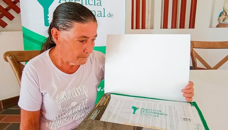 Título de tierras. / Foto Cortesía