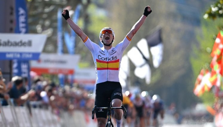 Alex Aranburo, ciclista del equipo Cofidis.