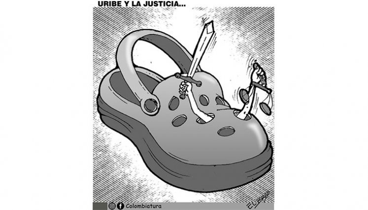 Uribe y la justicia... / Foto: Cortesía.