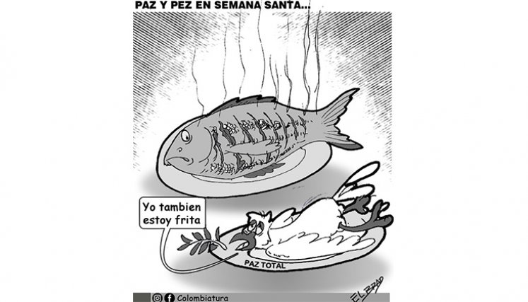 Caricatura del jueves 17 de abril de 2025.