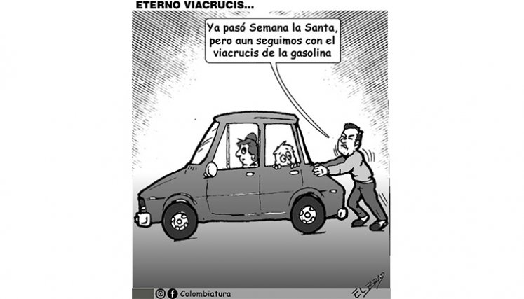 Caricatura del lunes 28 de abril de 2025. / Foto: Cortesía. 