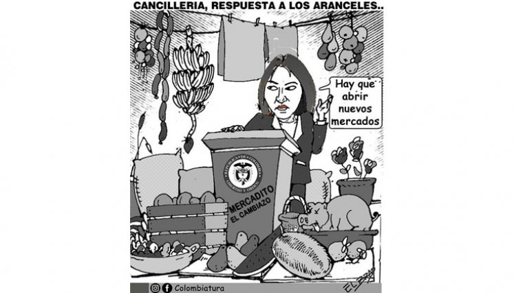 Cancillería, respuesta a los aranceles.