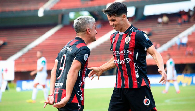Matías Pisano y Cristian Álvarez, Cúcuta Deportivo 2025. 