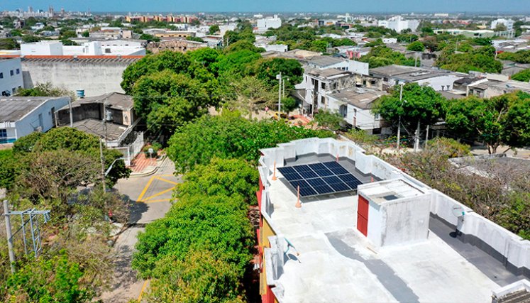 Paneles solares. / Foto Cortesía