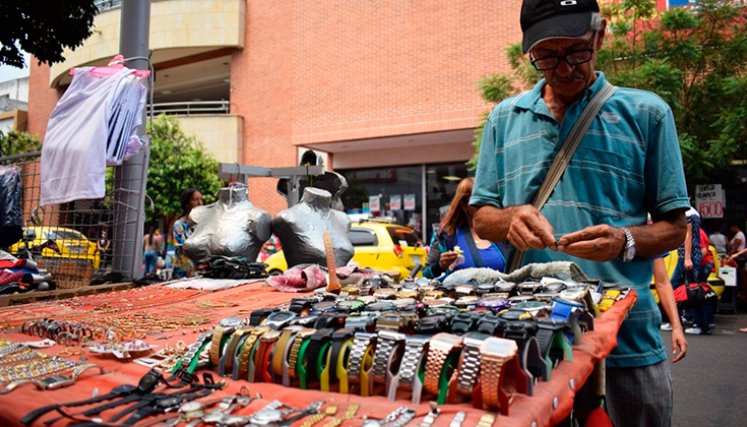 Vendedores de la calle en Cúcuta. / Foto Archivo