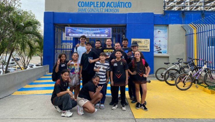 Buena presentación de los nadadores cucuteños en la Heroica.
