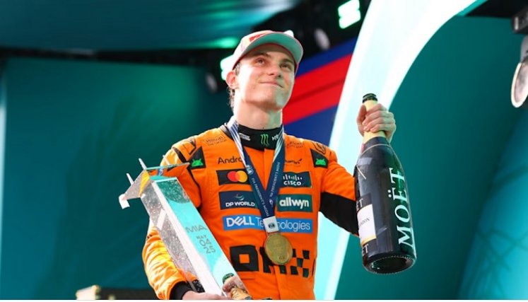 El piloto australiano hizo una magistral carrera.