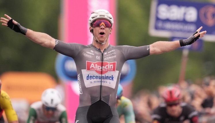 Kaden Graves (Alpecin) ganador de la sexta etapa.