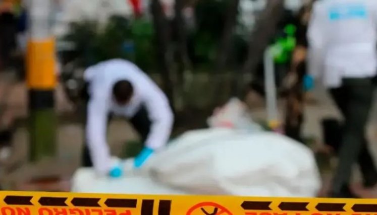 Asesinado en Bogotá. 