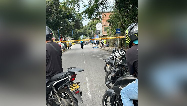 Accidente de tránsito, terminó en tragedia