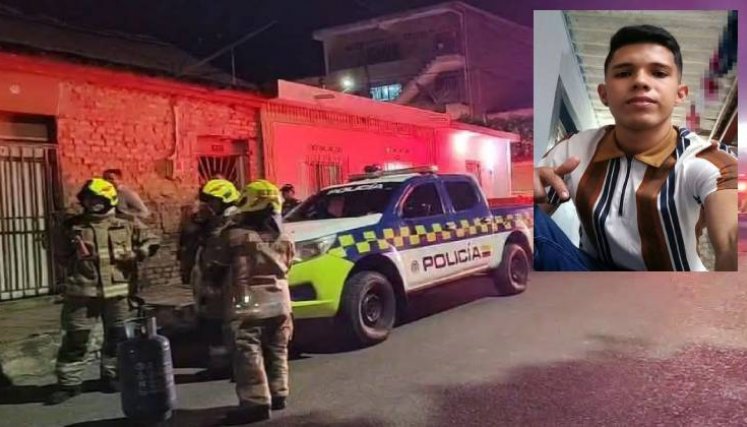 Kenderson corrió casi una cuadra hasta caer en una esquina. / Foto: Cortesía. 