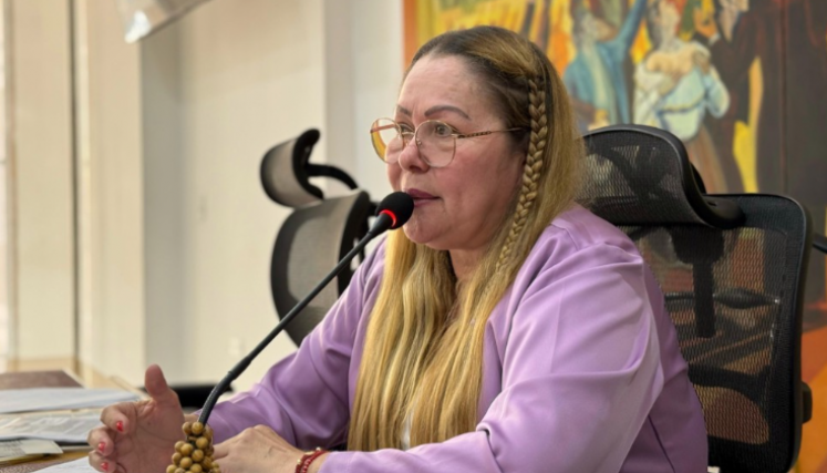 Carime Rodríguez, presidenta del Concejo de Cúcuta.