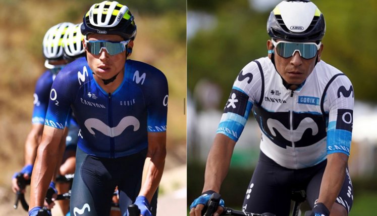 Einer Rubio y Nairo Quintana 
