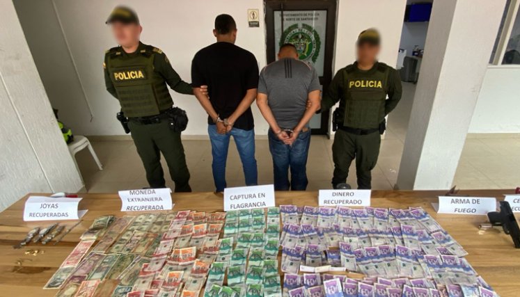 Capturados por hurto a vivienda