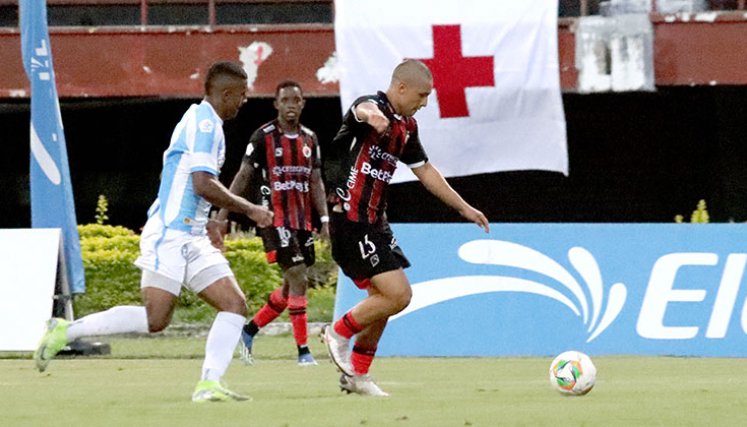 Dayan Pérez, jugador del Cúcuta Deportivo. 