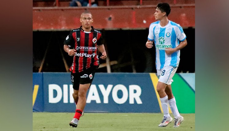 Dayan Pérez, jugador del Cúcuta Deportivo. 