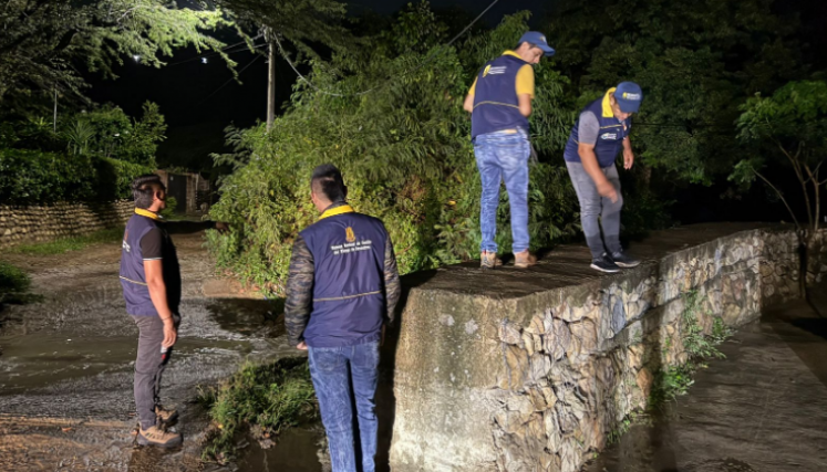 Desbordamiento e inundaciones en Cúcuta