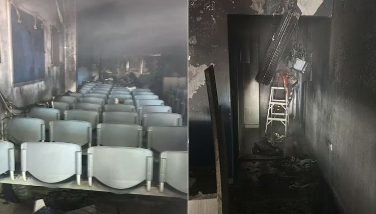 EPS INCENDIADA. 