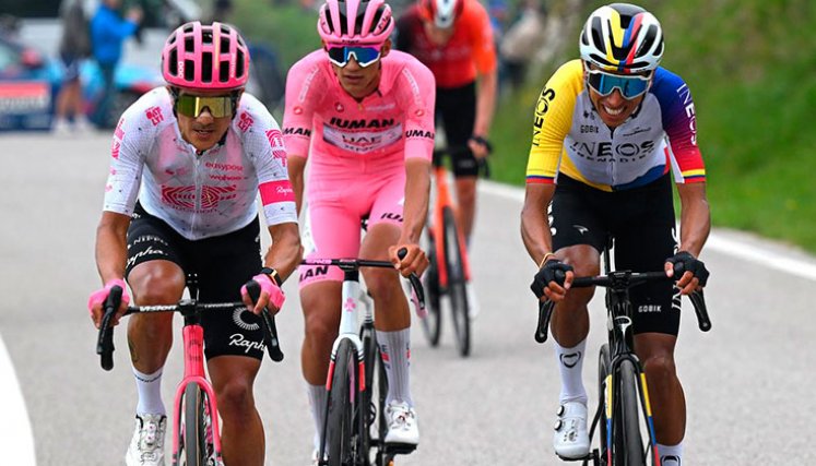 Egan Bernal, Giro de Italia 2025. 
