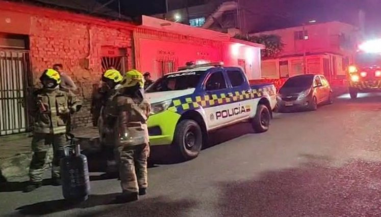 Emergencia por cilindro de gas