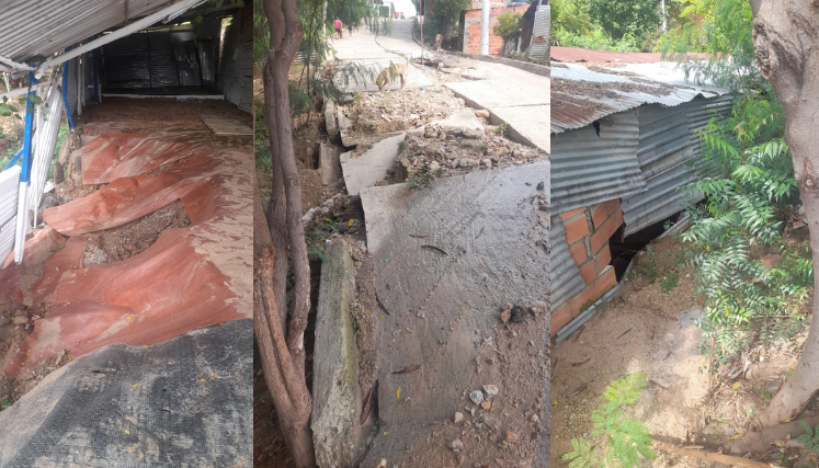 Lluvias afectan al sector de Belisario Betancourt