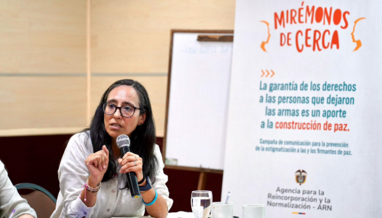 Campaña contra la estigmatización  de los firmantes de paz.