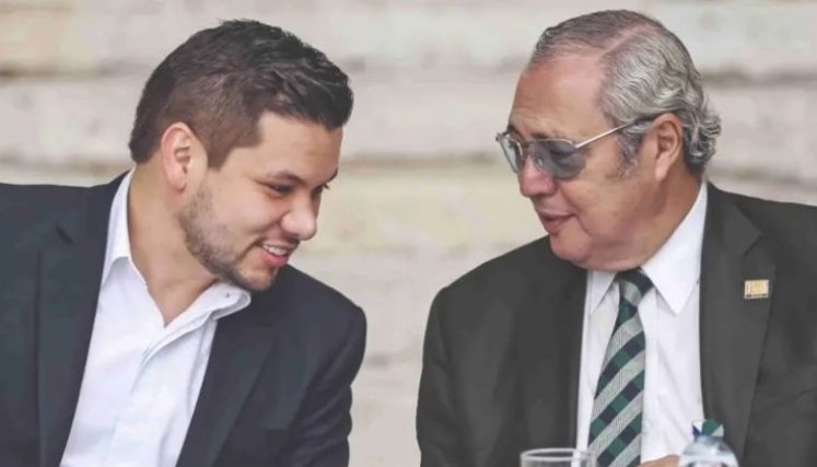 Iván Name y Andrés Calle. 