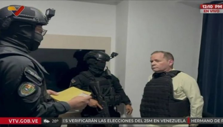 Detenido Juan Pablo Guanipa. 