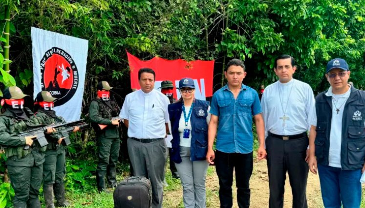 Joven liberado por el Eln en Arauca