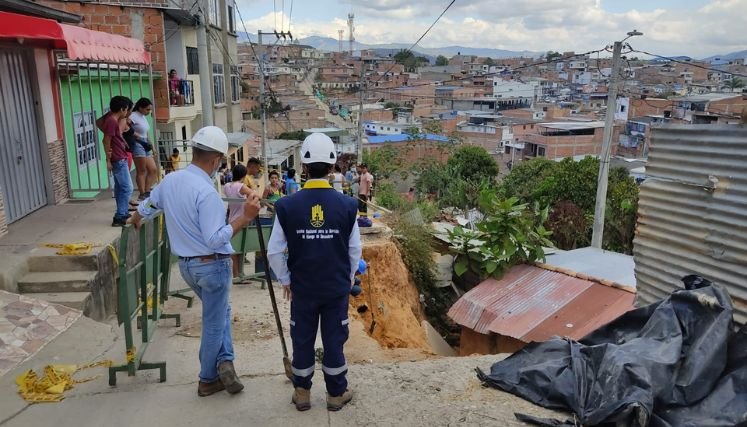 Organismos de socorro adelantan monitoreo de las zonas de riesgo.