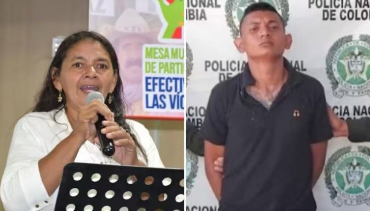 Mató a su mamá por dinero. 