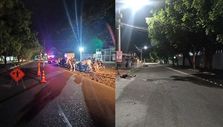 Los accidentes de tránsito se registraron en las cercanías a la UFPS y sobre el Anillo Vial Oriental. / Cortesía.