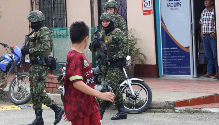 Militarización en Tibú.