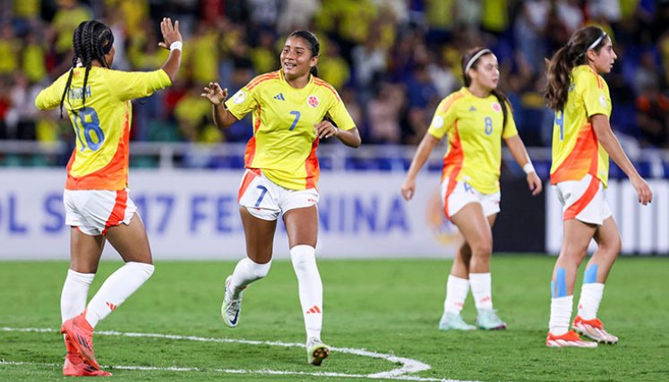 María Baldovino, Colombia Sub-17. 