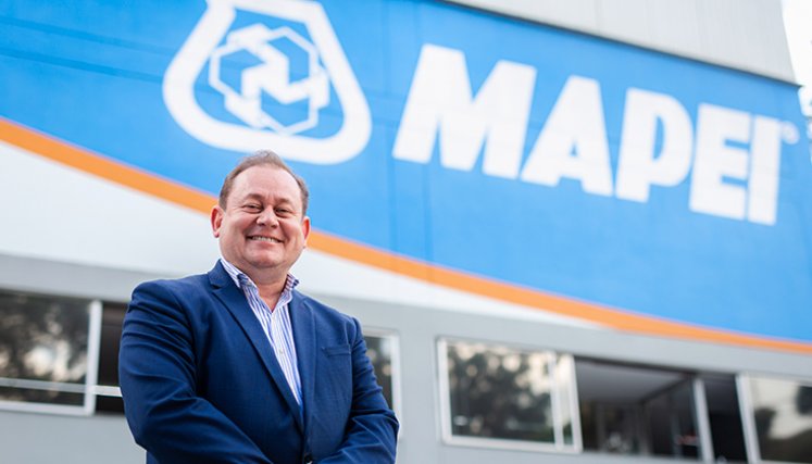 Miguel Perilla, gerente general de Mapei para Colombia. / Foto Cortesía
