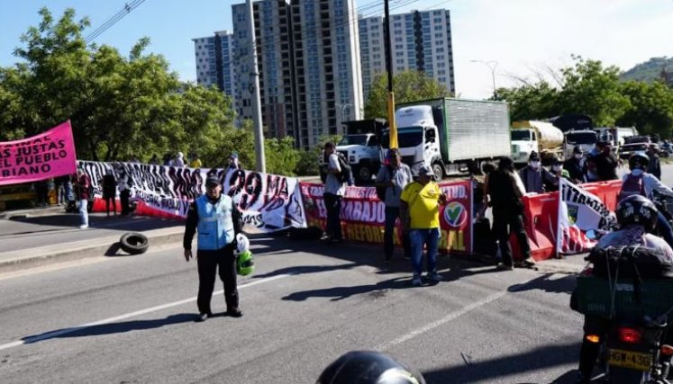 Paro nacional. 