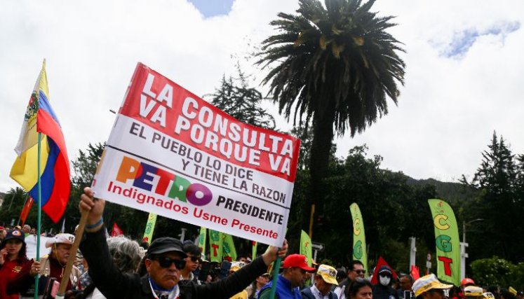 Paro nacional. 