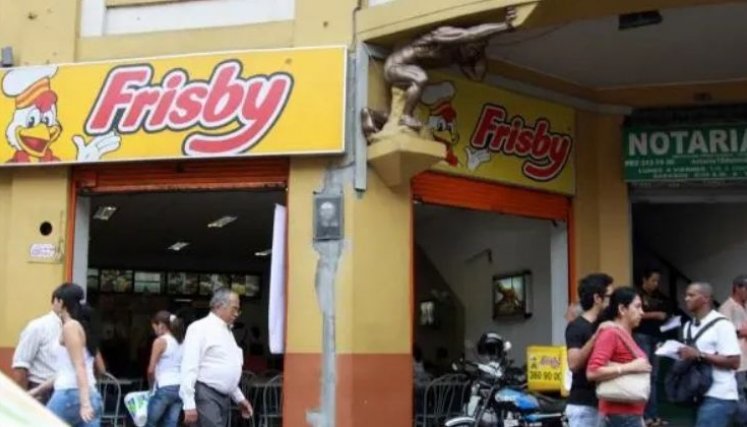 Pollos frisby. 