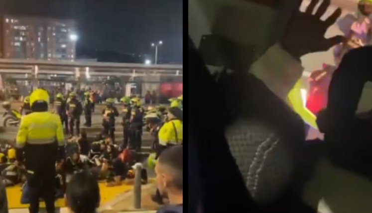 Partido entre Bucaramanga y Nacional terminó en secuestro
