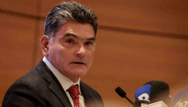 Primera rueda de prensa Gregorio Eljach