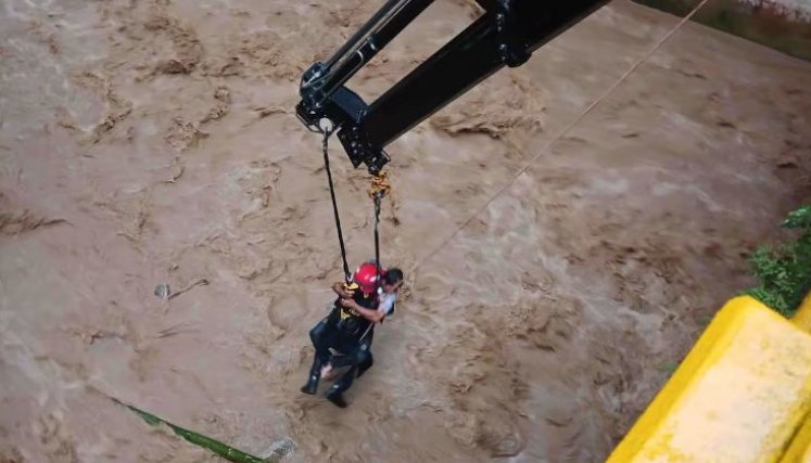 Rescate de hombre. 