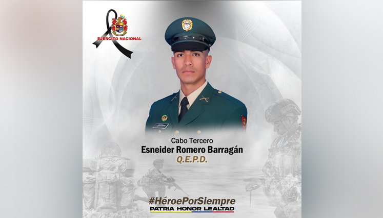 Soldado asesinado. 