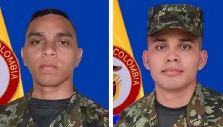 Soldados asesinados. 