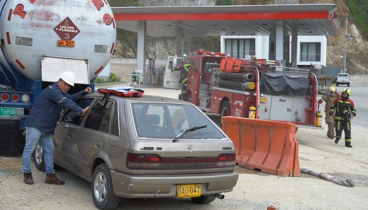 En el municipio de Ocaña se adelantó un simulacro para la atención oportuna de emergencias por derrame de crudo.